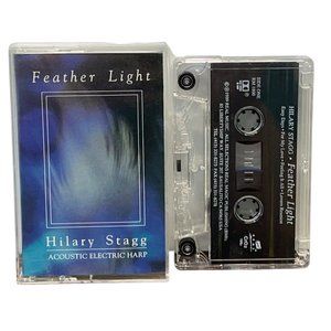 Hilary Stagg Feather Light Cassette Tape 1989 New Age Ambient Harp Music